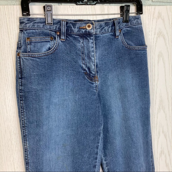 Ann Taylor Straight Leg Jeans Size 4 - Picture 3 of 6